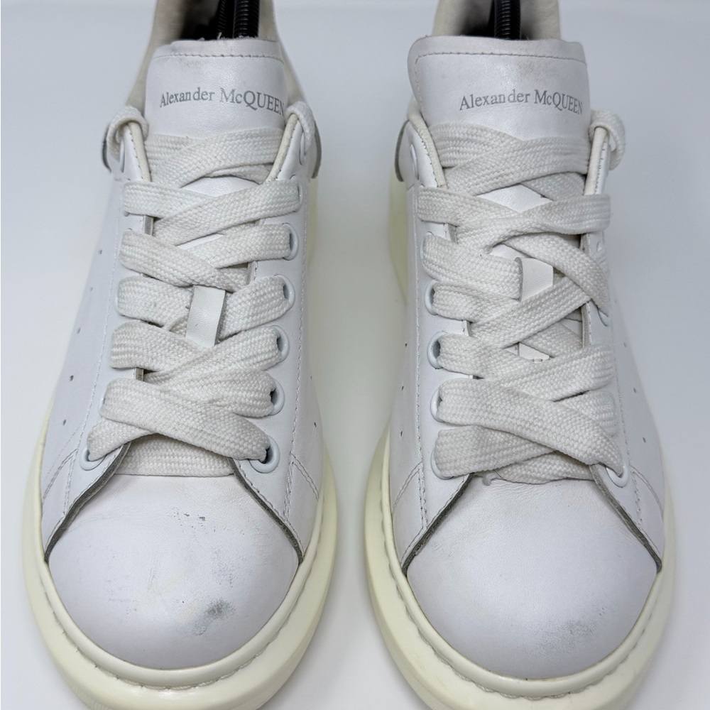 Alexander McQueen Cream Men's Sneakers - Picture 11 of 14